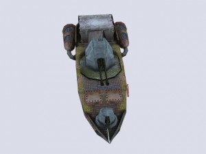 motorboat 3D 모델