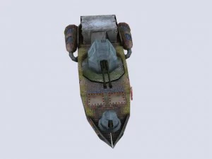 motorboat 3D Model