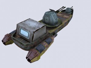 motorboat 3D 모델