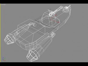 motorboat 3D Model