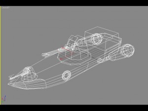 motorboat 3D 모델