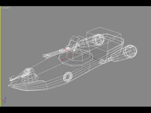 motorboat 3D Model