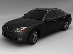 toyota mark2 01 3D Model