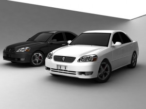 toyota mark2 01 3D 模型
