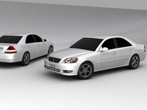 toyota mark2 01 3D 模型