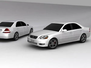 toyota mark2 01 3D Model