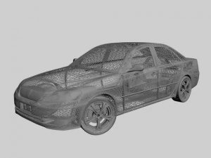 toyota mark2 01 3D Model