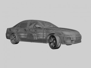 toyota mark2 01 3D 模型