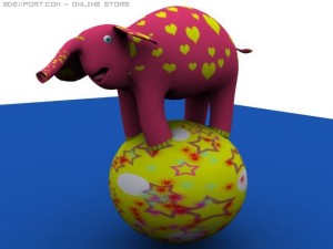 elephant 3D Модель