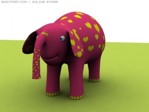elephant Modelo 3D