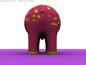 elephant Modelo 3D