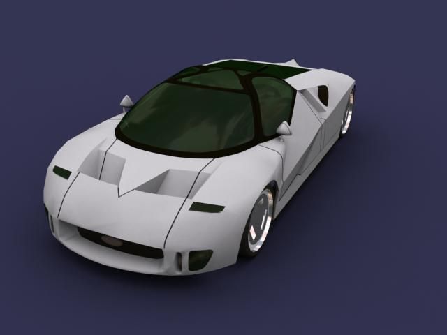 fordgt90 3D Model .c4d .max .obj .3ds .fbx .stl .blend 