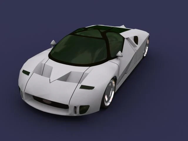 fordgt90 3D Model .c4d .max .obj .3ds .fbx .stl .blend