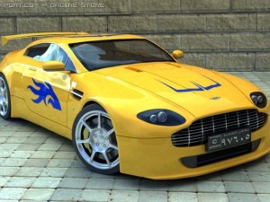 aston martin v8 vantage 3D 模型