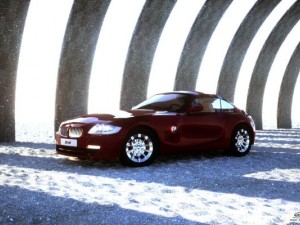 bmw z4 coupe 3D 模型