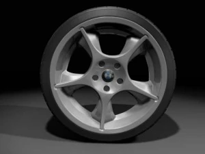 roue bmw Modèle 3D