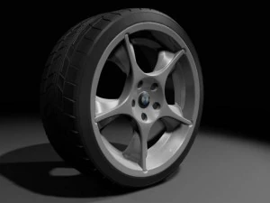 roue bmw Modèle 3D