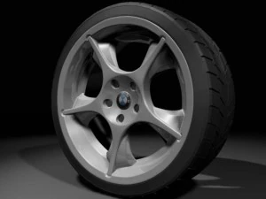 roue bmw Modèle 3D