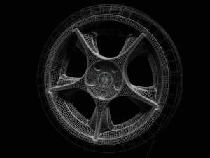 roue bmw Modèle 3D