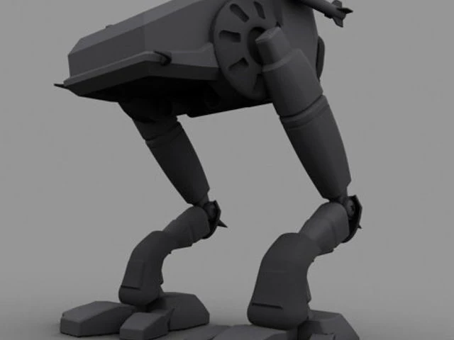 robotron 3000 3D Model .c4d .max .obj .3ds .fbx .stl .blend 
