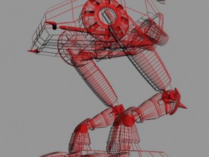 robotron 3000 Modello 3D