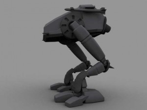 robotron 3000 Modello 3D