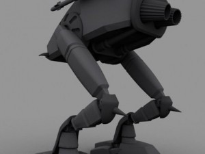 robotron 3000 Modello 3D