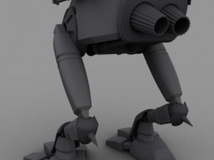 robotron 3000 Modello 3D