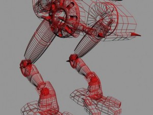 robotron 3000 Modello 3D