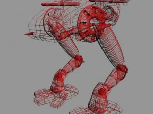 robotron 3000 3D Model
