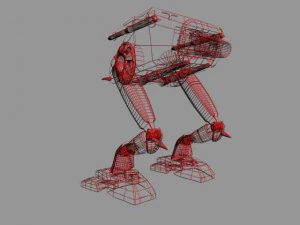 robotron 3000 3D Model