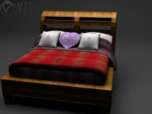 cama Modelo 3D