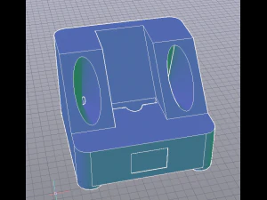 звуковая док-станция для iPhone5 3D Принт Модель