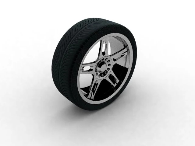 enkei wheel 3D Model .c4d .max .obj .3ds .fbx .stl .blend 
