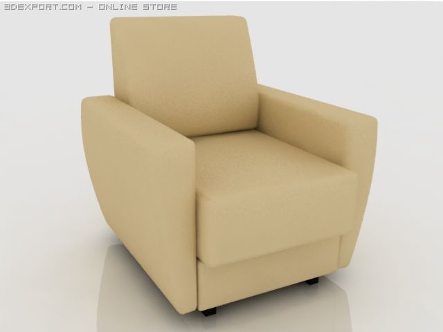 easy chair v1 Modelo 3D .c4d .max .obj .3ds .fbx .stl .blend 
