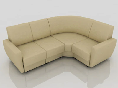 sofa omega 3D Model .c4d .max .obj .3ds .fbx .stl .blend 