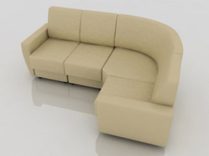 sofa omega 3D Model