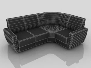 sofa omega 3D Model