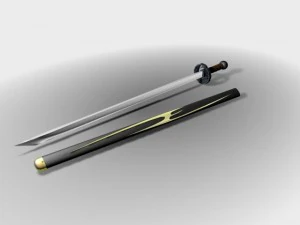 japan sword 3D Model