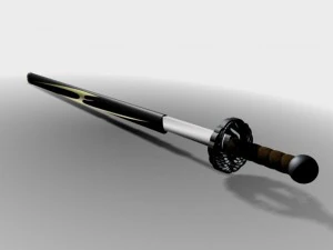 japan sword 3D Model