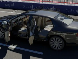 vw phaeton 3D Model