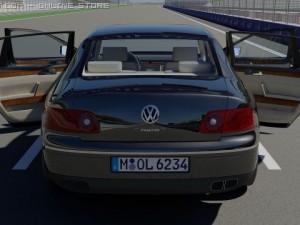 vw phaeton Modelo 3D