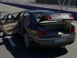 vw phaeton Modelo 3D
