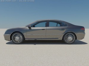 peugeot 607 3D Model
