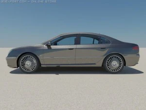 peugeot 607 3D Model