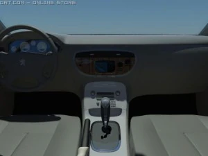 peugeot 607 3D Model