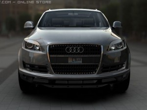 audi q7 2006 3D Model