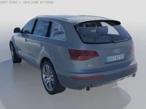 audi q7 2006 3D Model