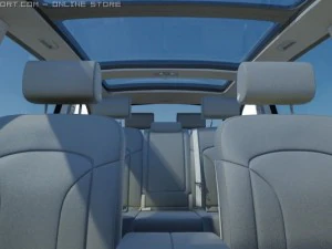 audi q7 2006 3D Model