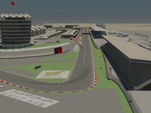 bahrain international circuit 3D Model